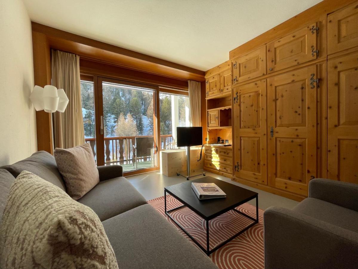 Chesa La Furia Lägenhet Pontresina Exteriör bild