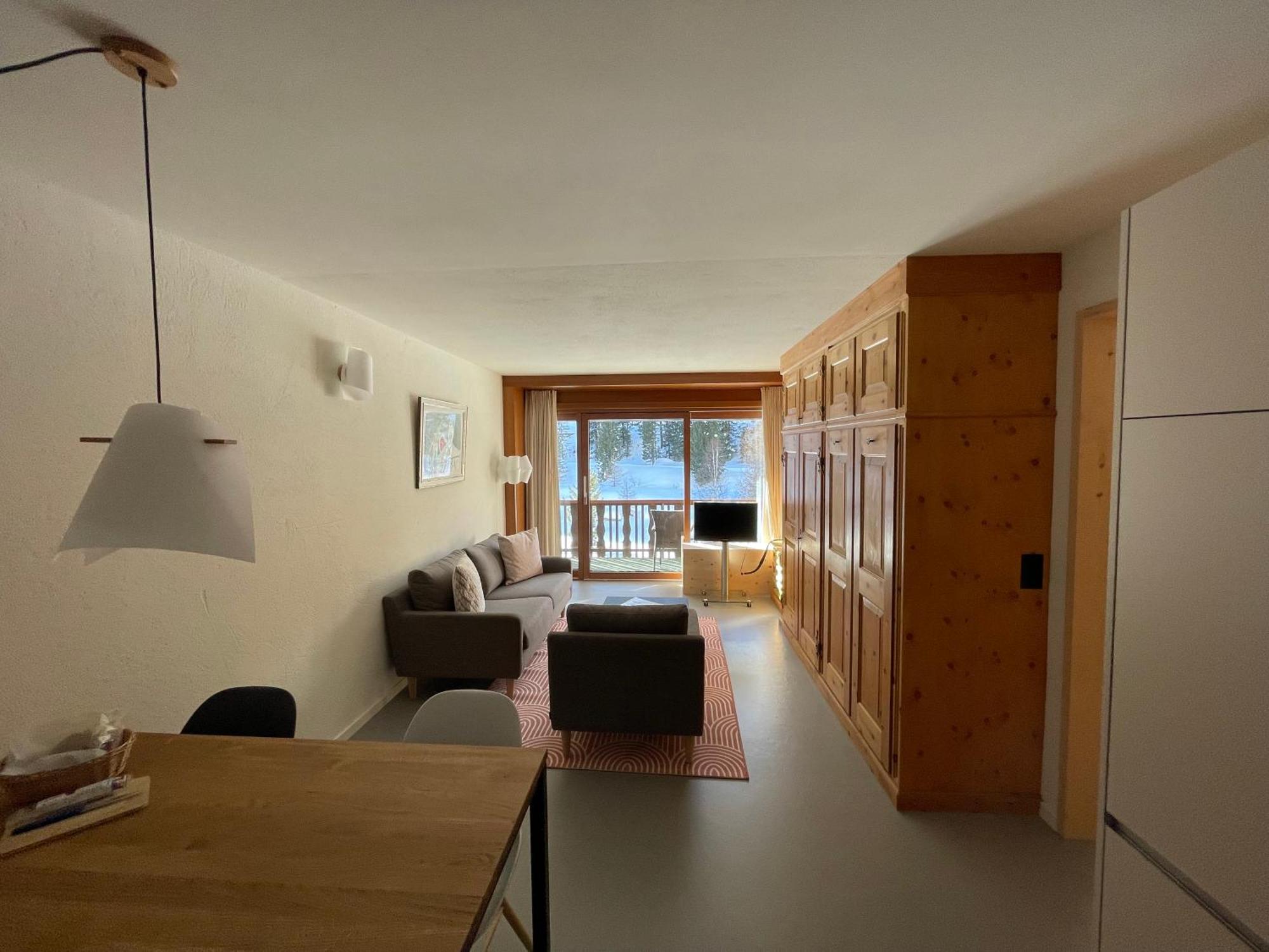Chesa La Furia Lägenhet Pontresina Exteriör bild