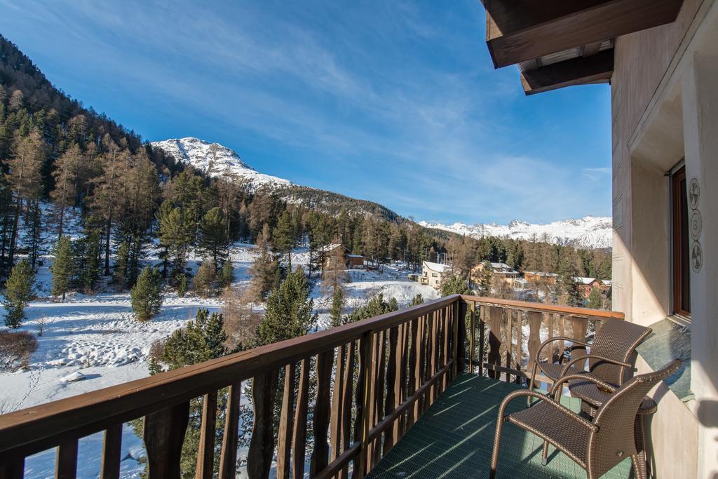 Chesa La Furia Lägenhet Pontresina Exteriör bild
